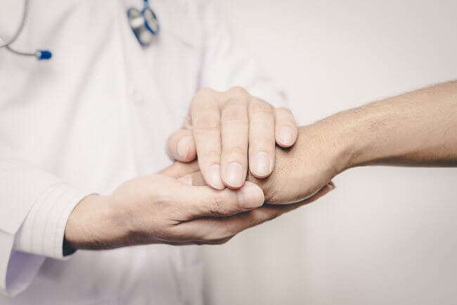 Getting treatment for addiction.