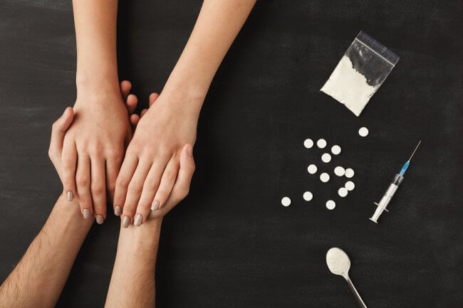 Giving and getting the necessary support to recover from substance abuse.